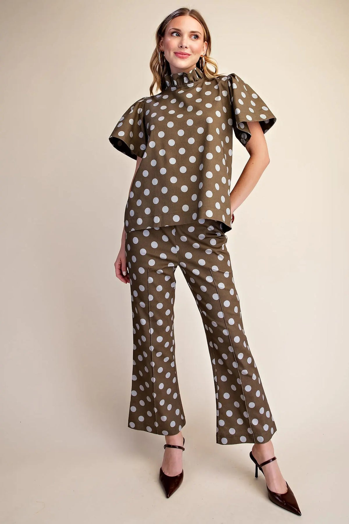 The Polka Dot Ruffle Set