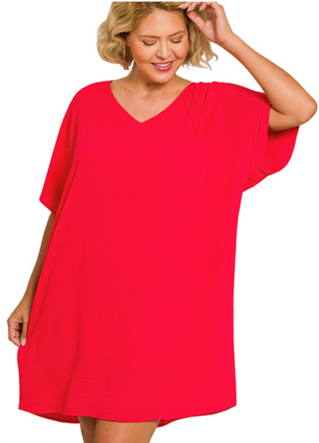 The Gabby Dress Red