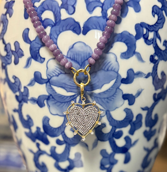 Catalina Glitz Heart Pendant