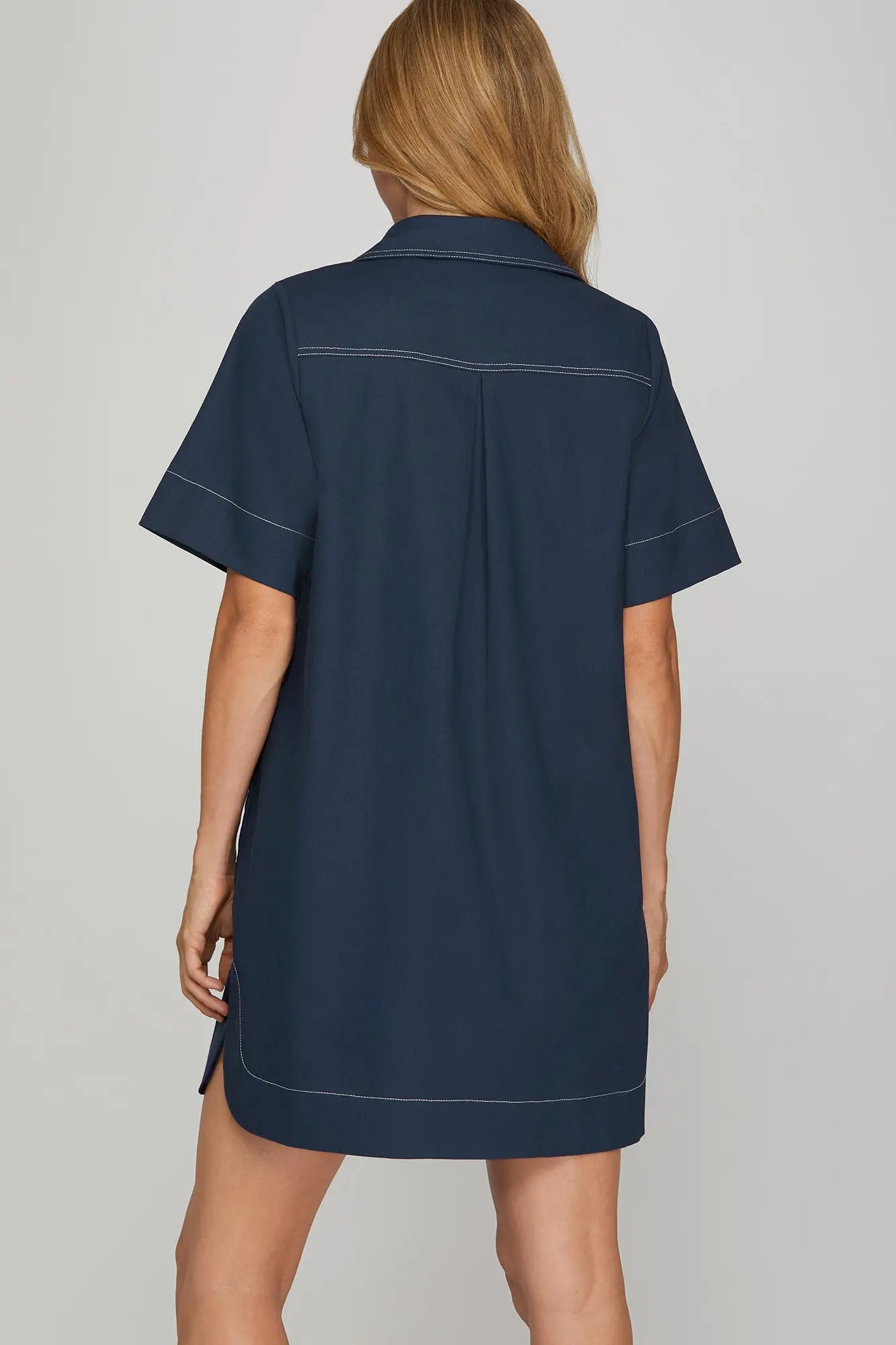 The Justice Dress Navy