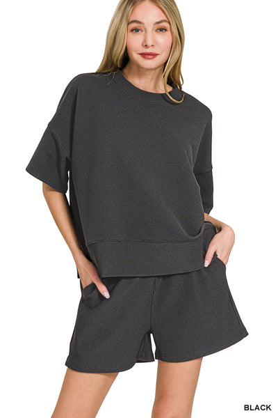 The Blair Short Set Black