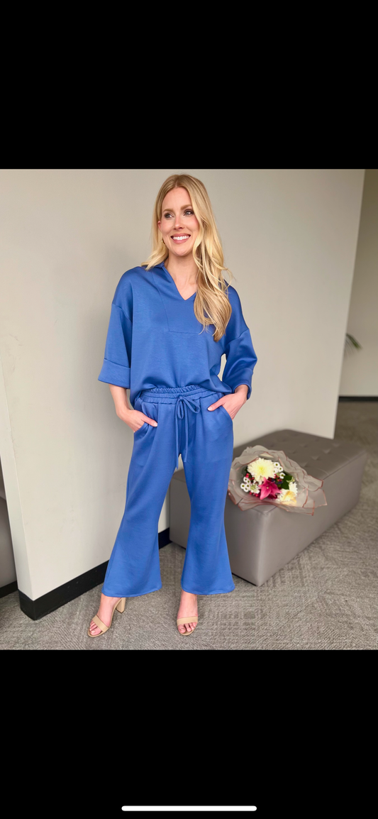 The Carole Set Blue