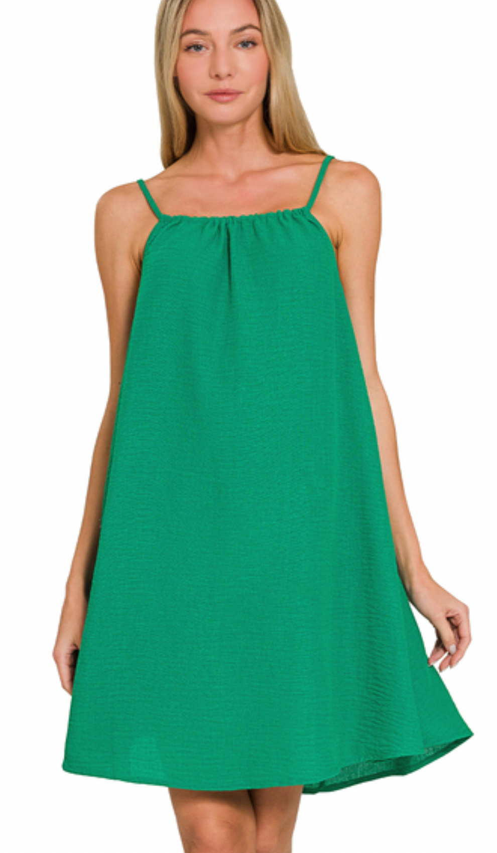 The Suzanne Mini Dress Green