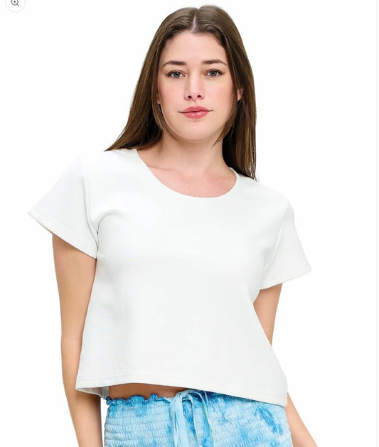 Crop Top White