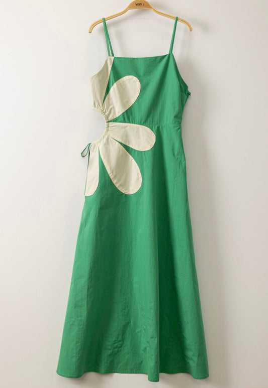 The Nealy Dress Green
