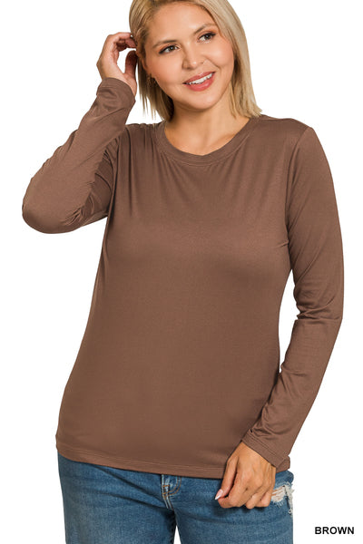 Layering Top Brown