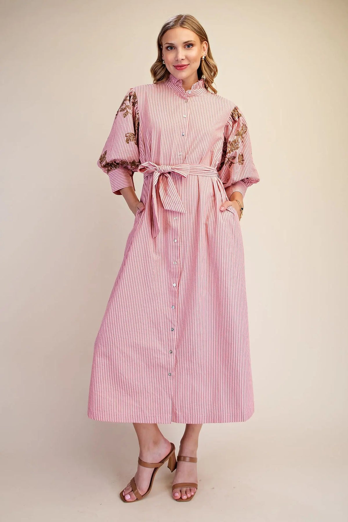 The Misha Dress Rust