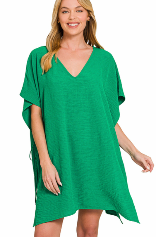 Tie Side Cover Up K Green