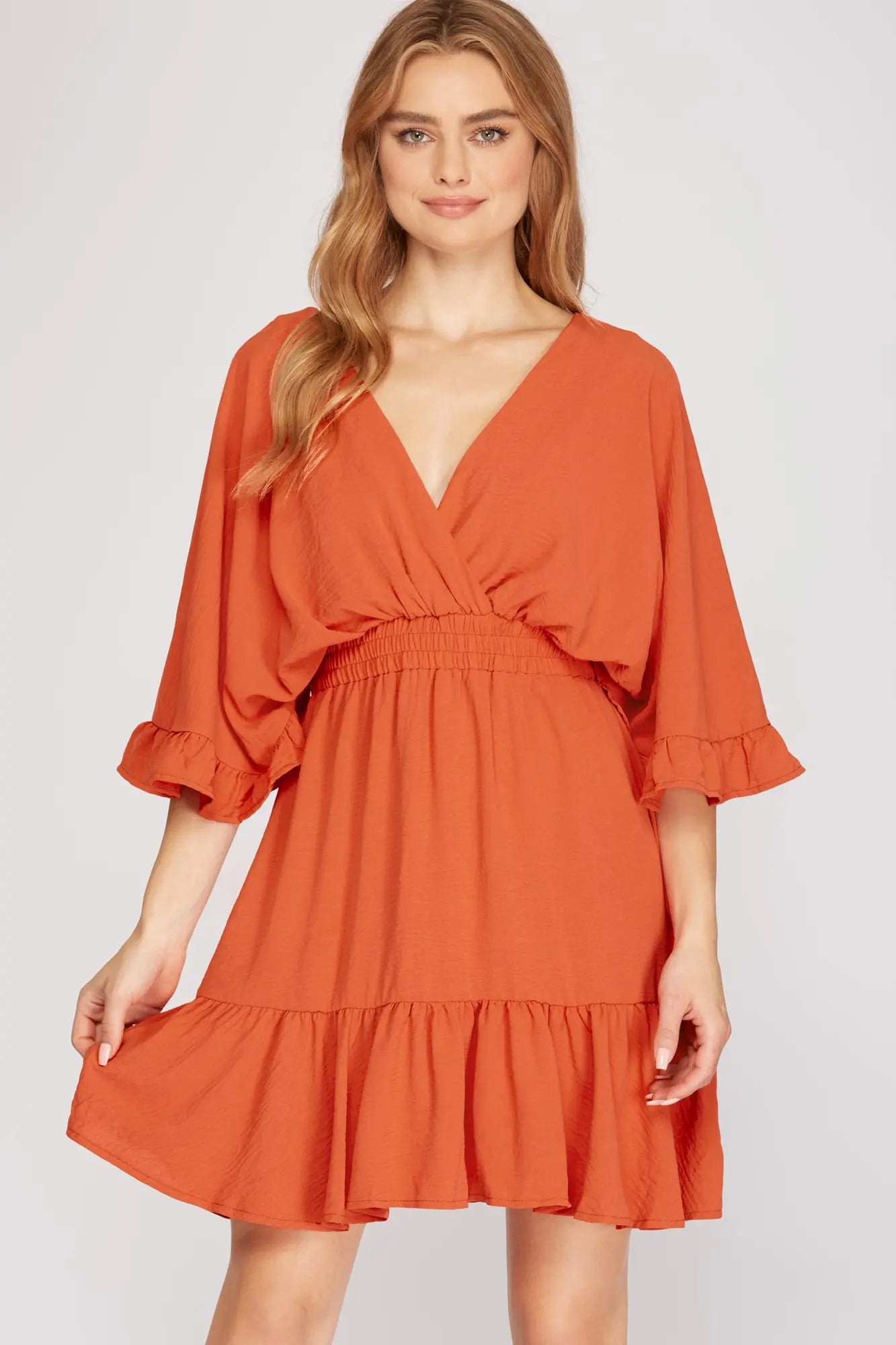 The Cassidy Dress Orange