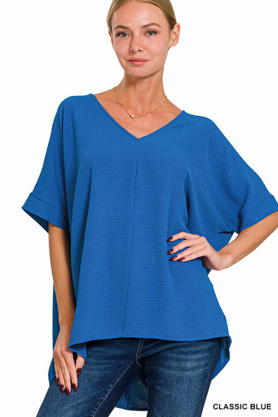 The Stella Top Classic Blue