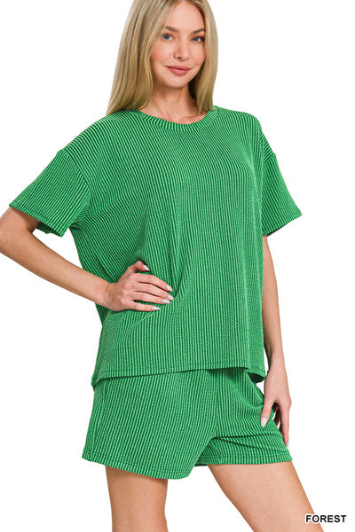 The Thea Short Set Forest