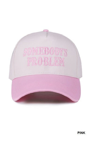 Somebody’s Problem hat Pink