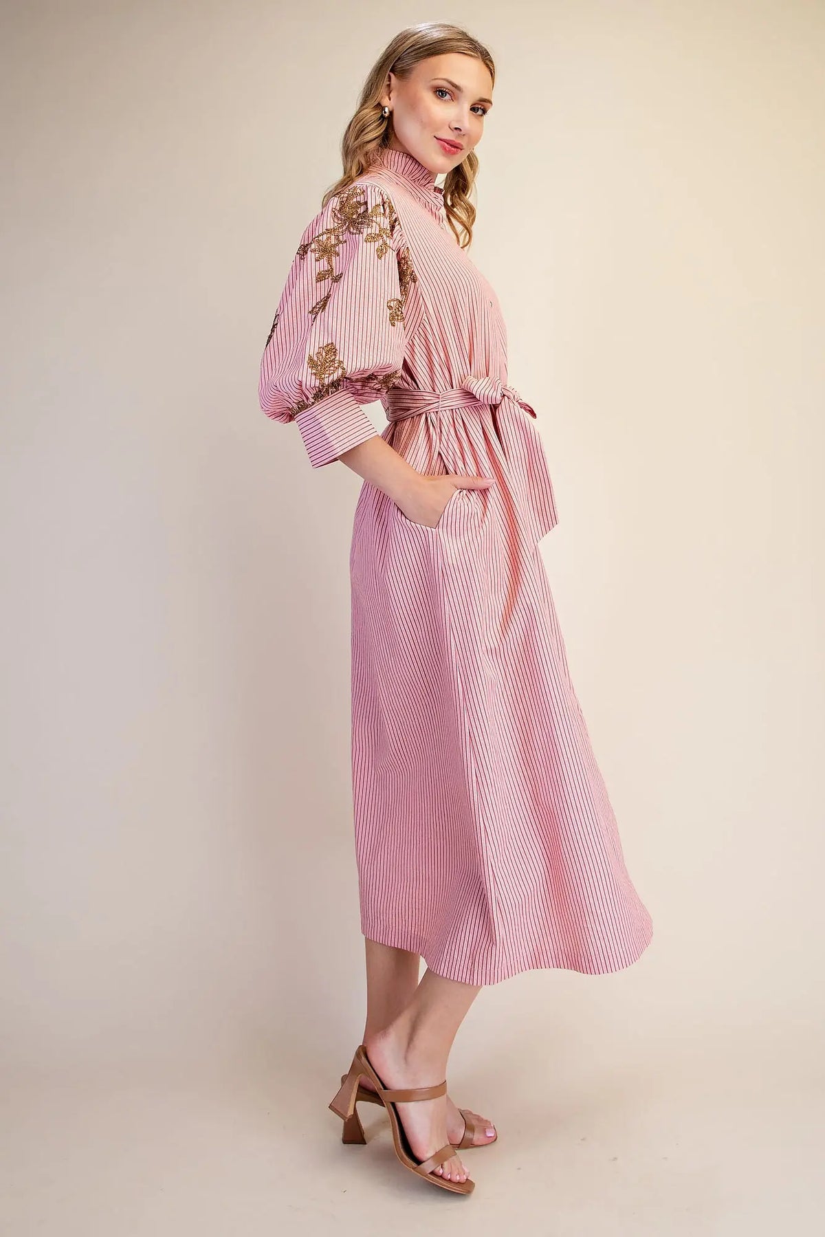The Misha Dress Rust