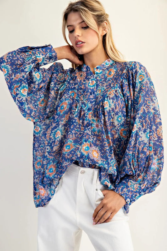The Bella Top Blue