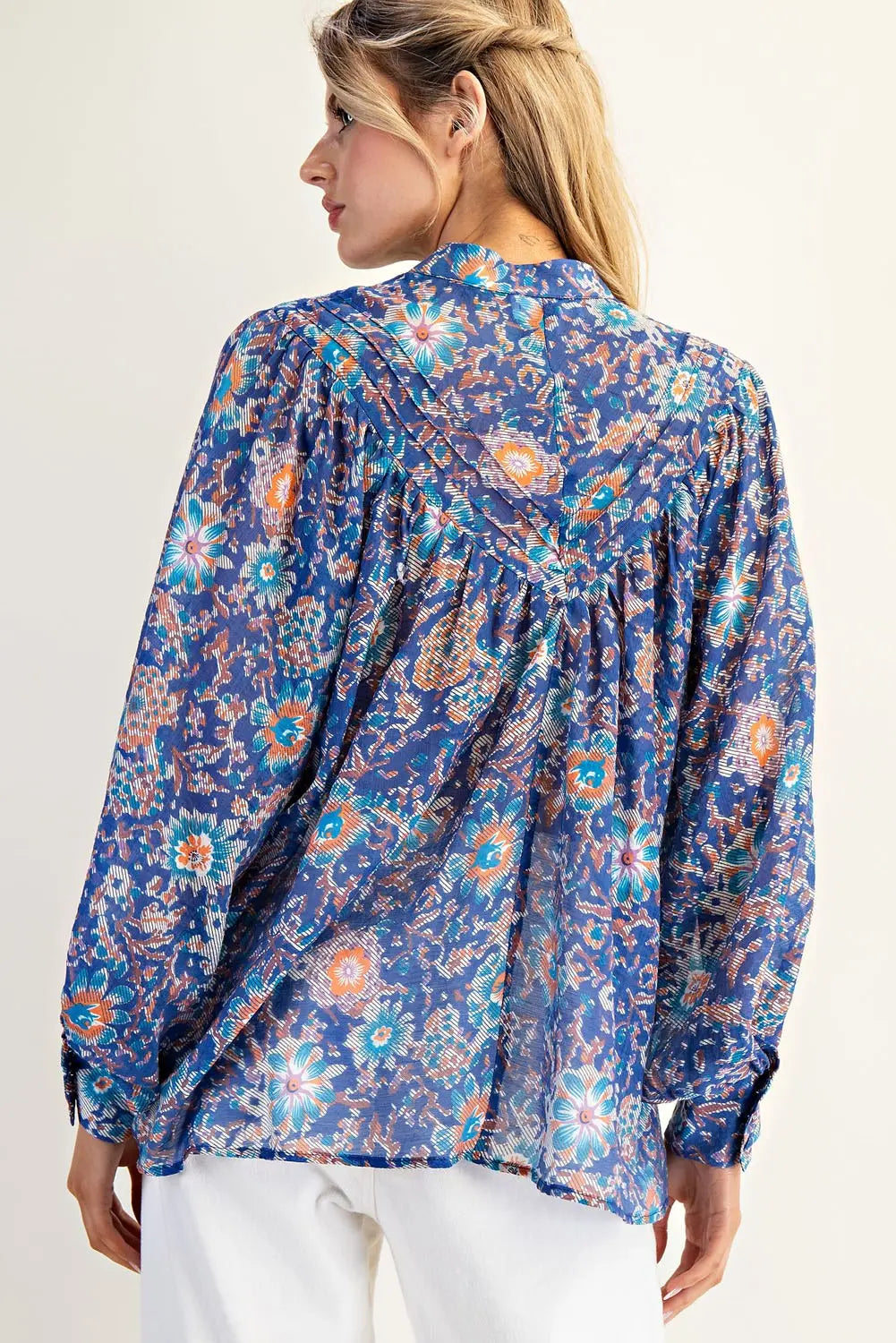 The Bella Top Blue