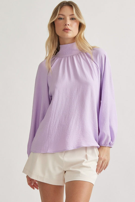 The Phoebe Top Lavender