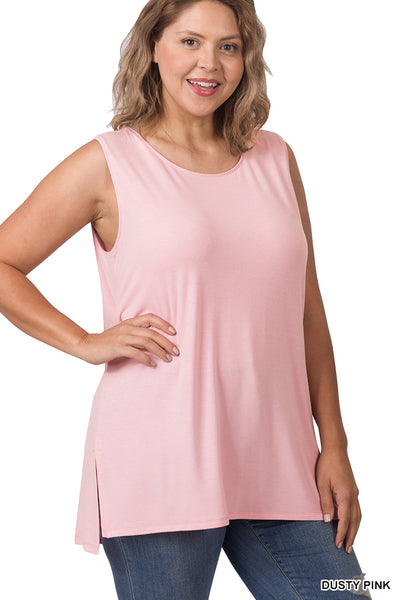 The Birdie Top Dusty Pink