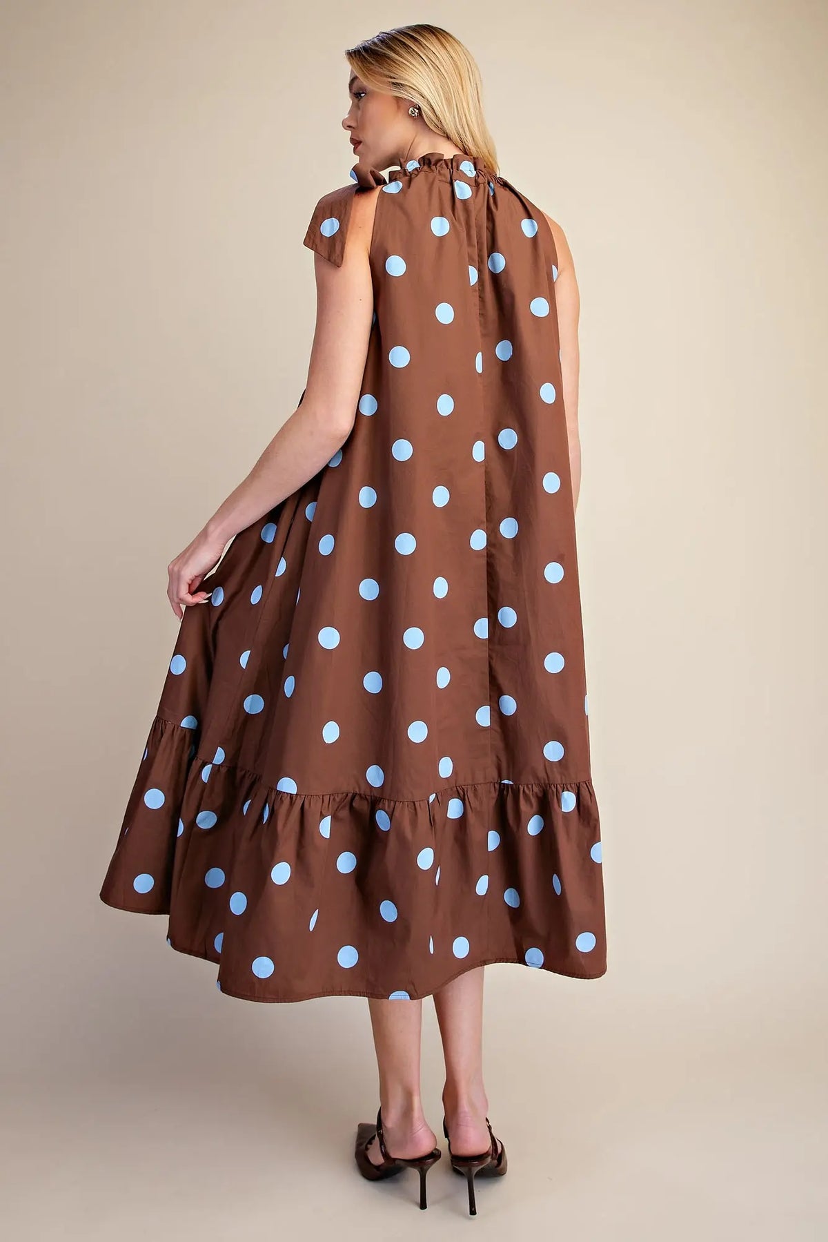 The Julia Dress Brown
