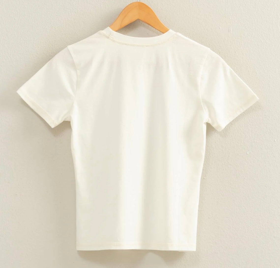 The Cara Top White