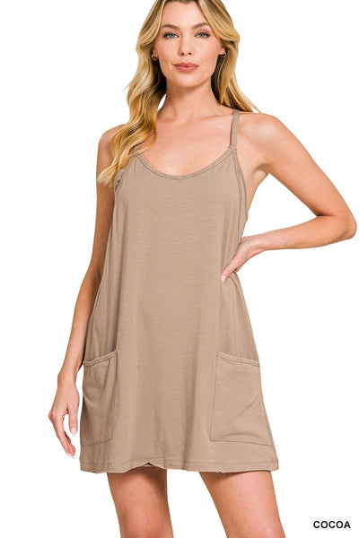 The Katherine Mini Dress Cocoa