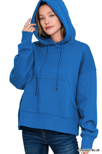 Fleece Pocket Hoodie