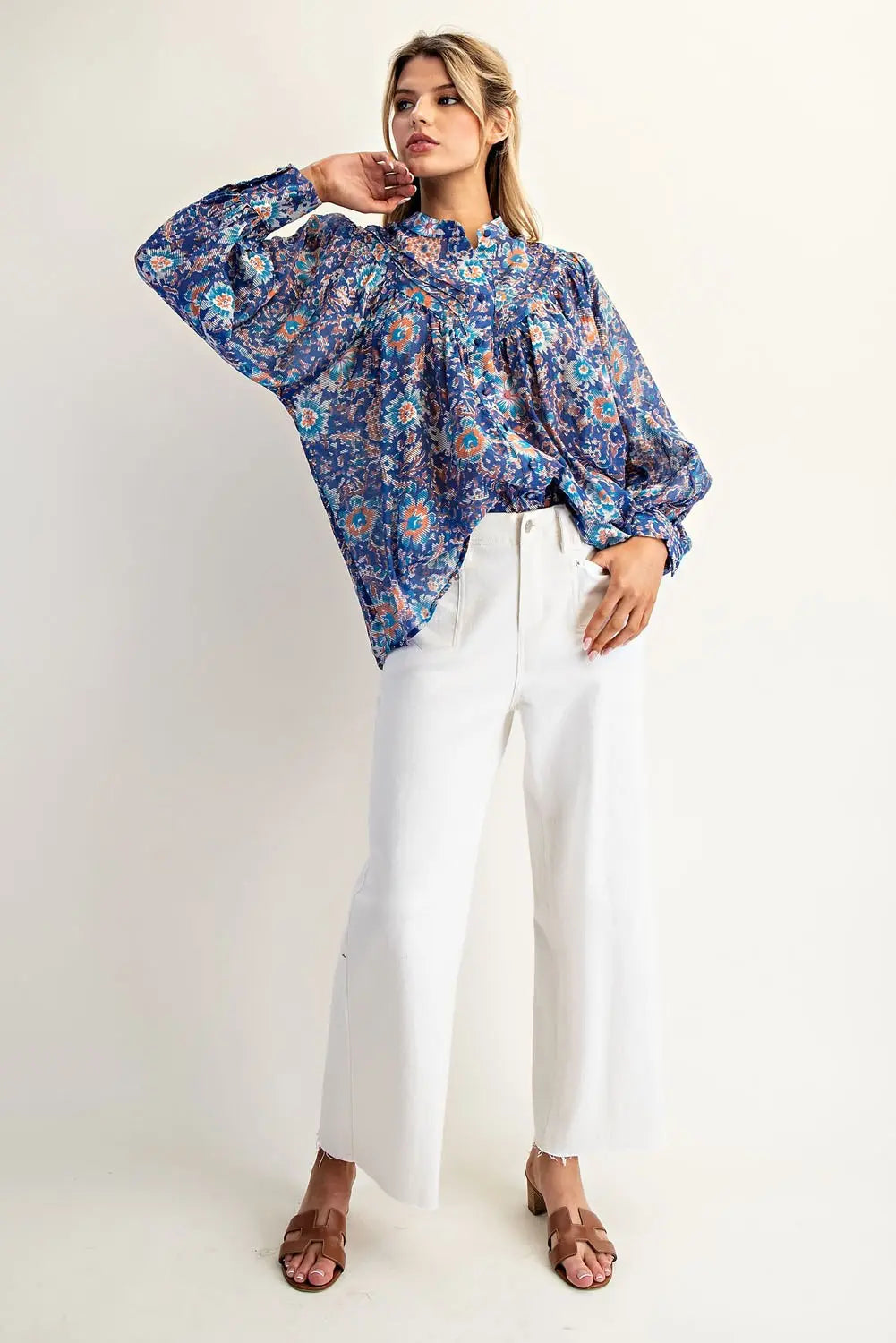 The Bella Top Blue