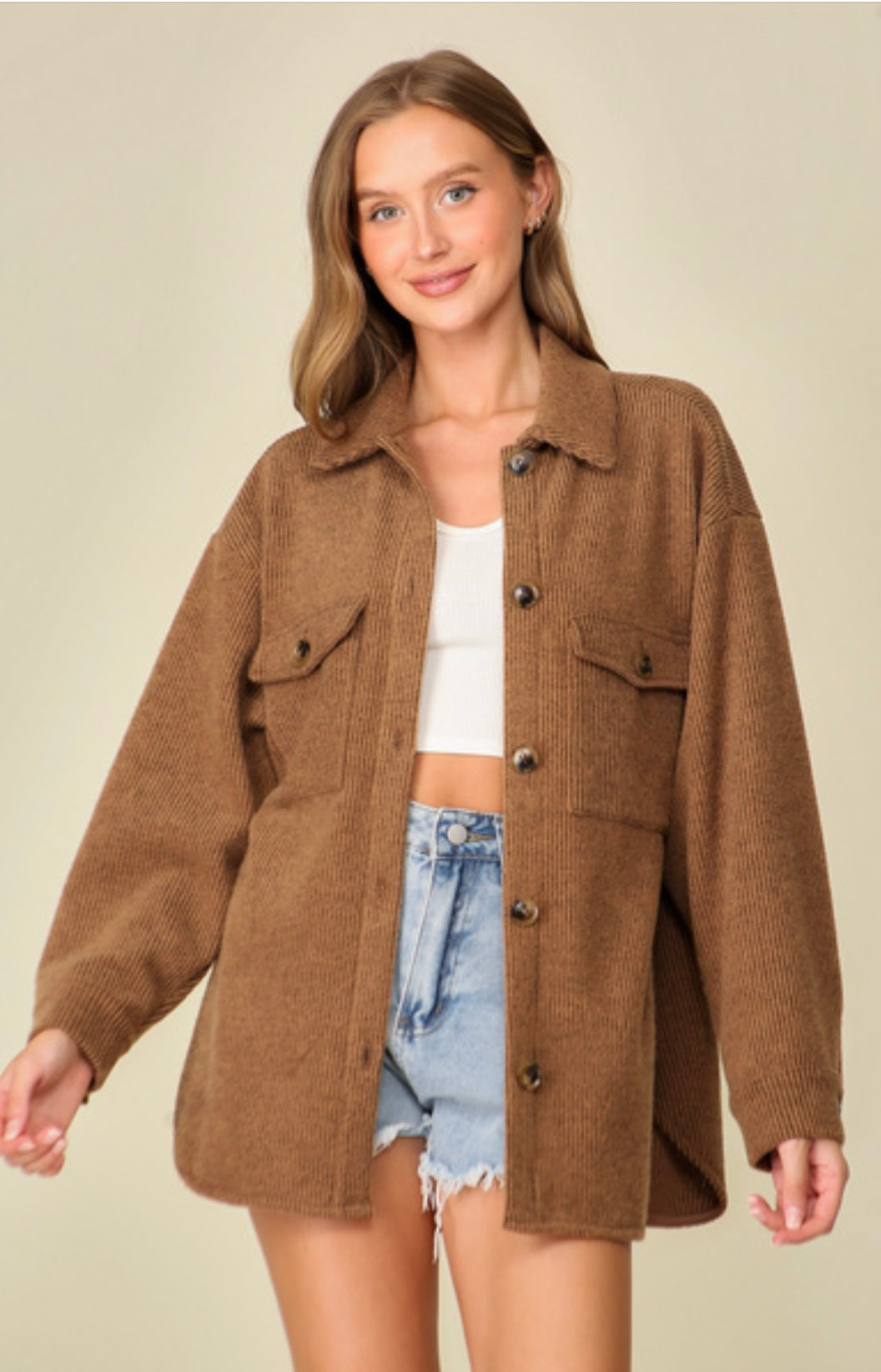 Mocha Shacket