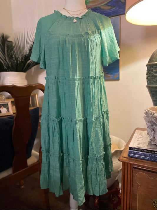 Green Ruffle