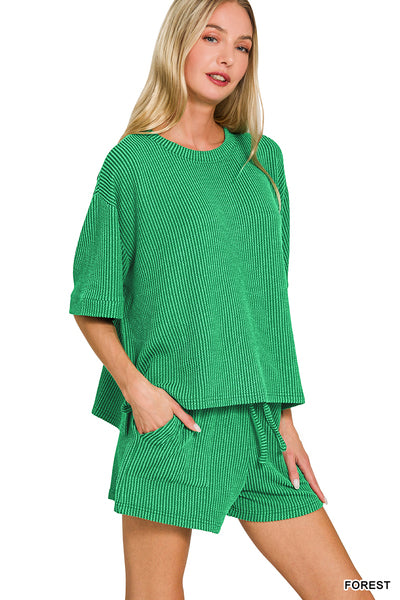 The Brynlee Short Set Forest