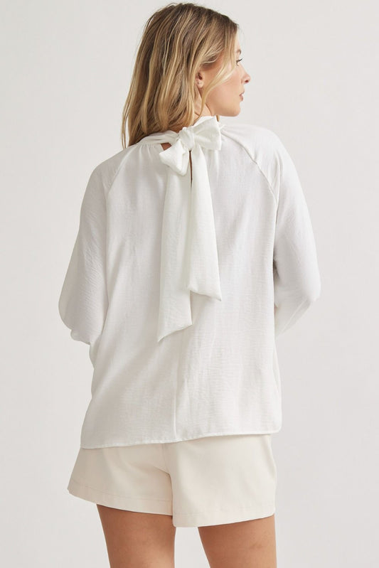 The Phoebe Top Off White