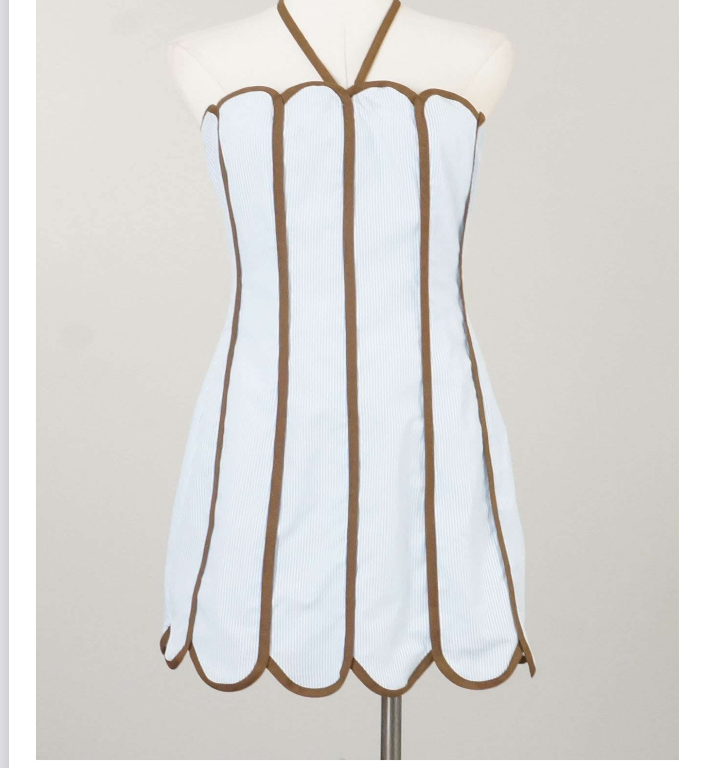 Going Out On The Town Dress Baby Blue