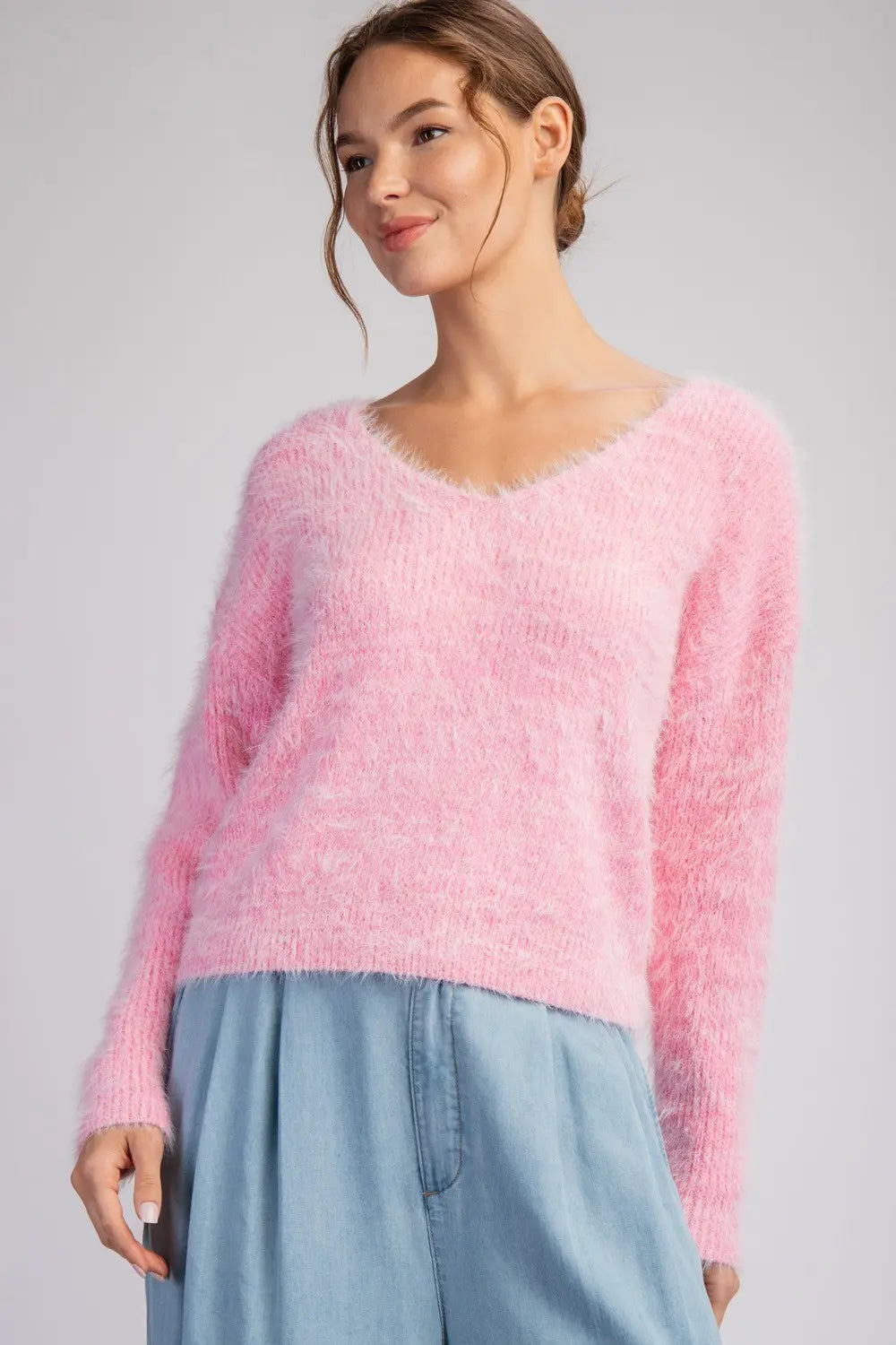 The Candy Pink Sweater