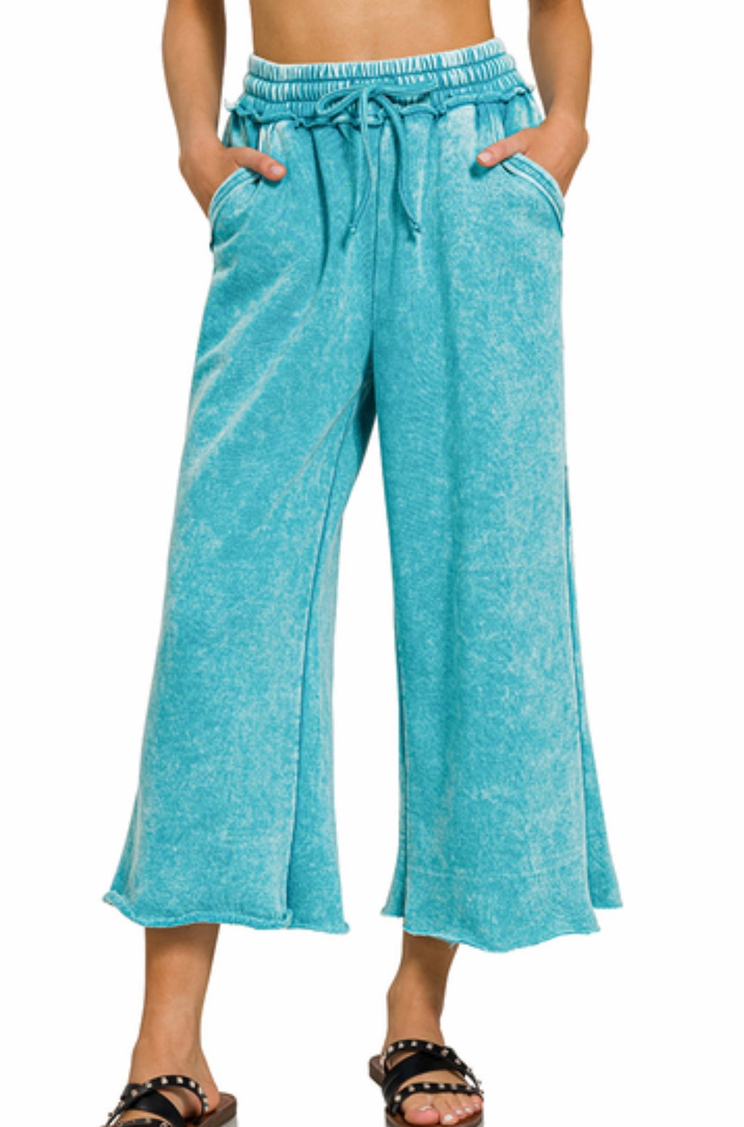 Palazzo Pants Teal