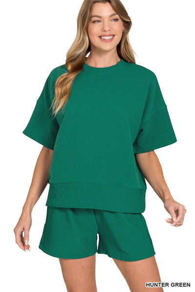 The Blair Short Set Hunter Green