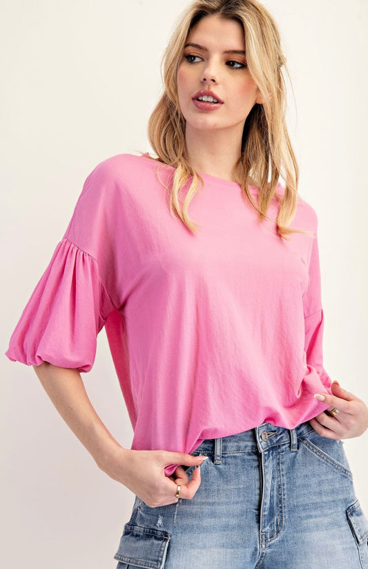 The Minnie Blouse Bubble Pink