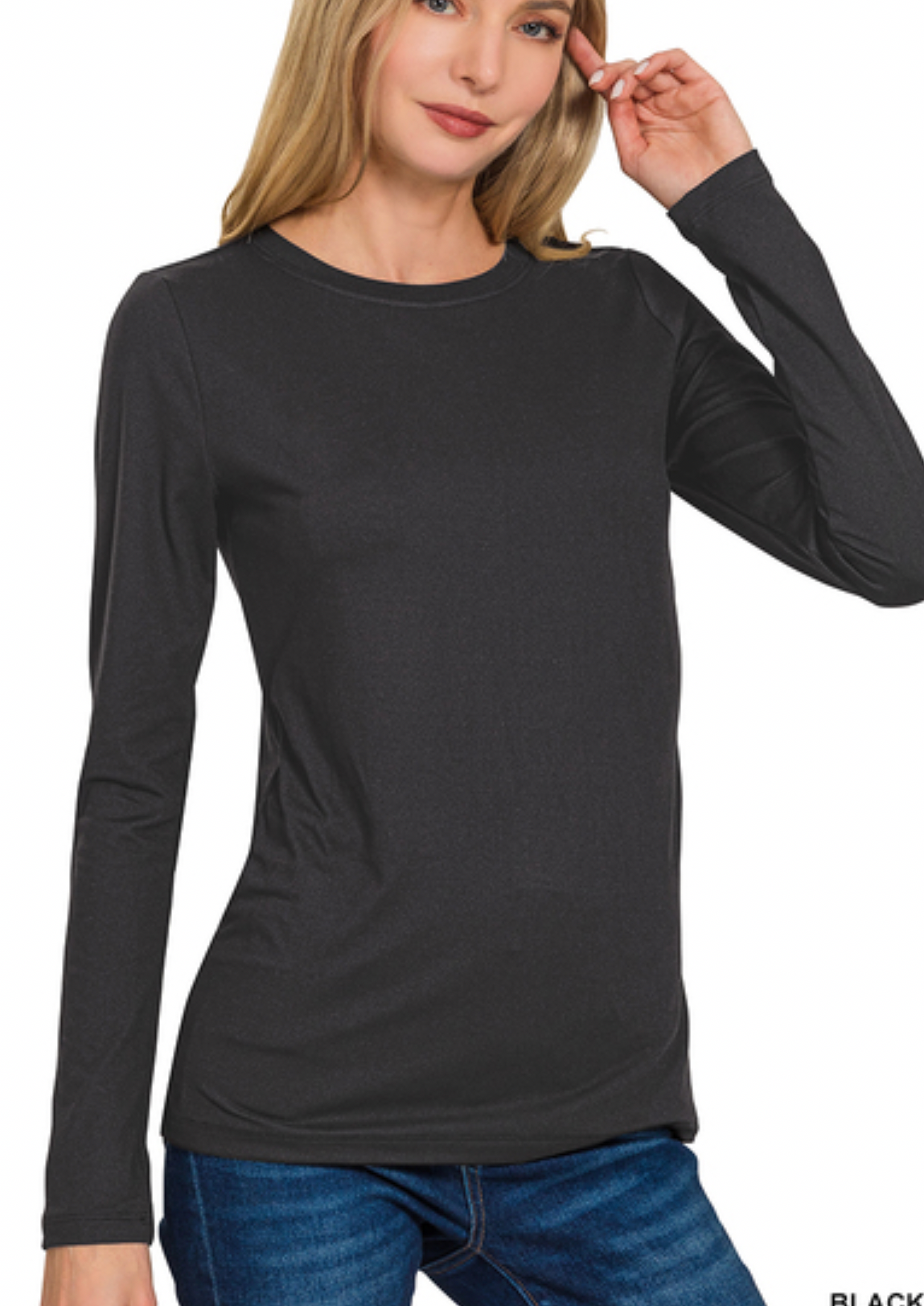 Black Layering Top