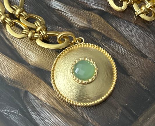 The Demi Pendant Mint