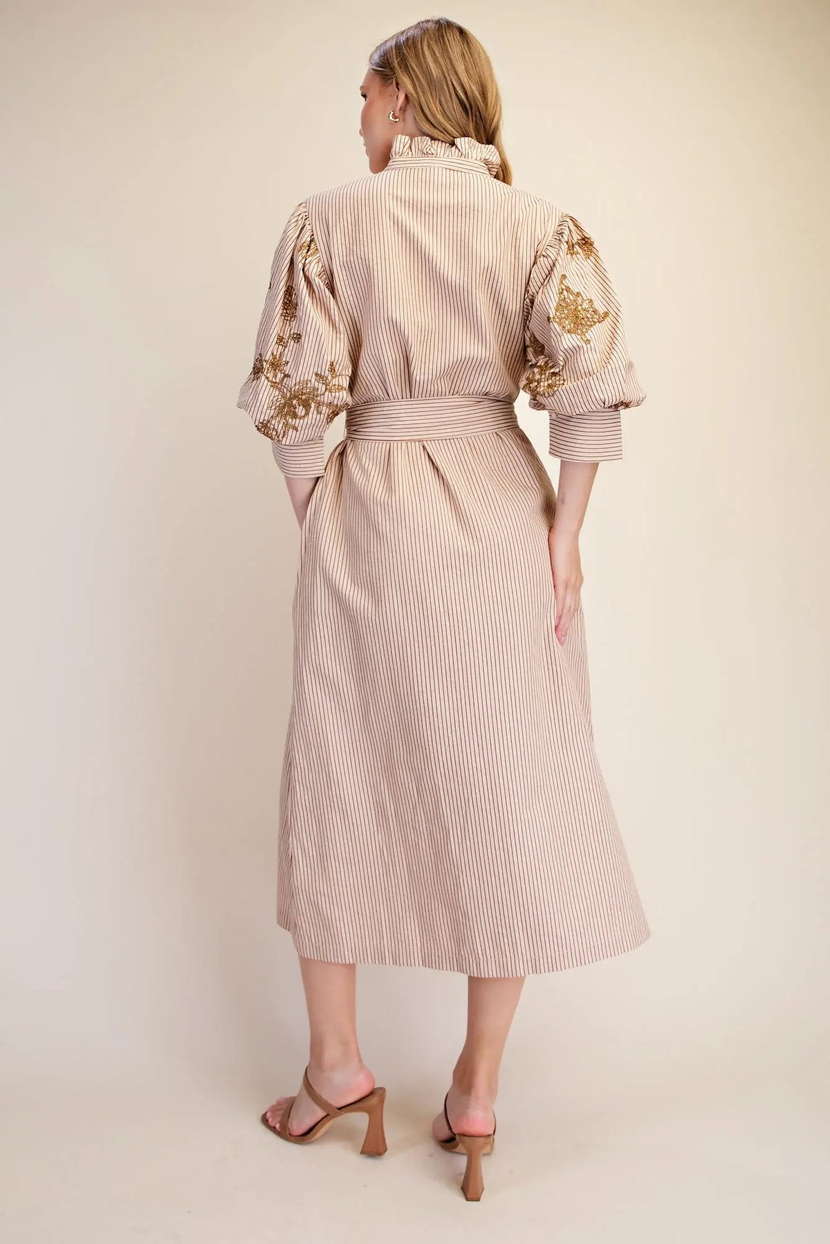 The Misha Dress Taupe