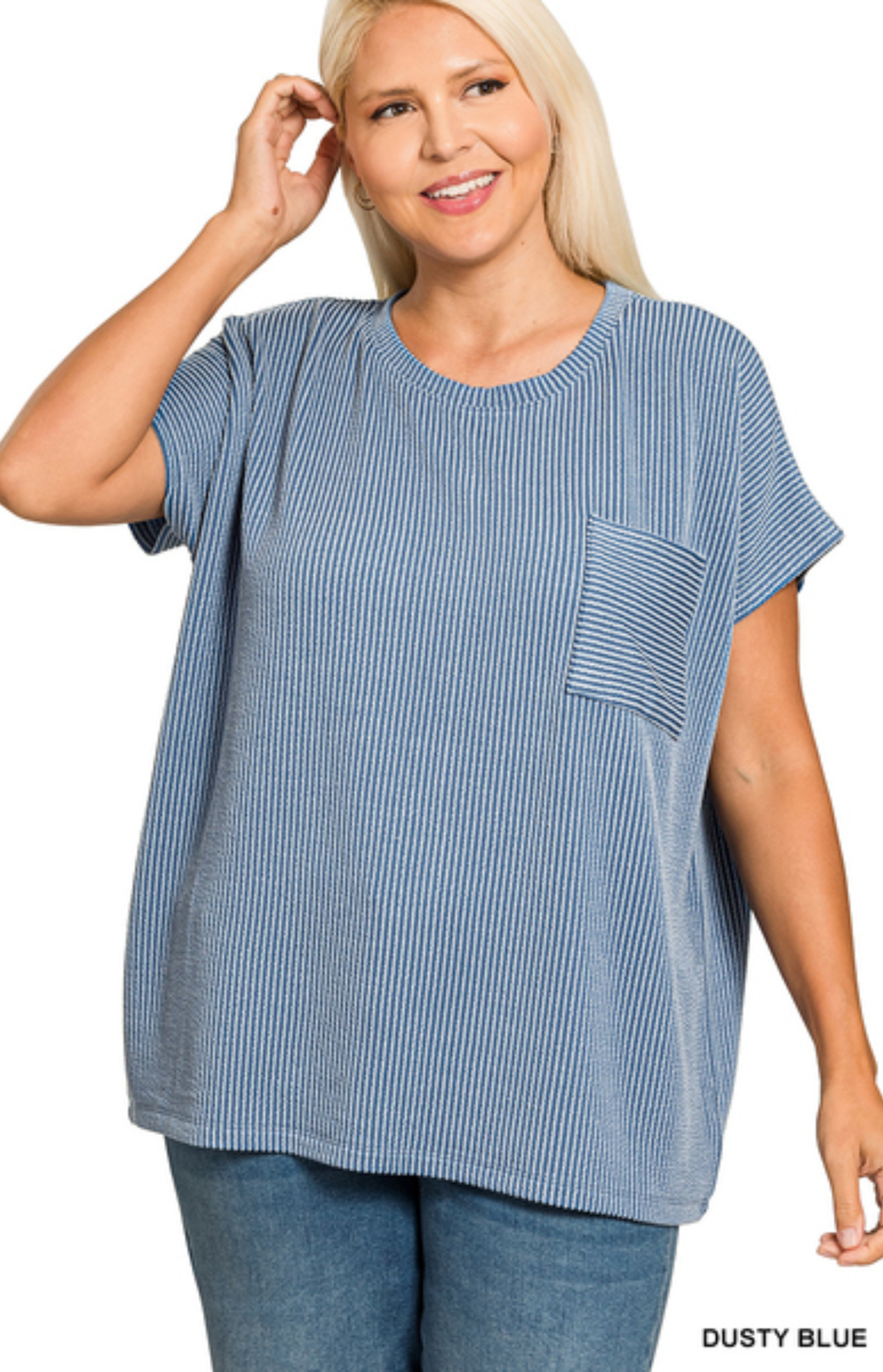 The Kristen Top Blue
