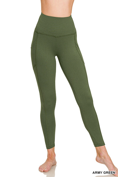 The Kenzie Leggings Army Green