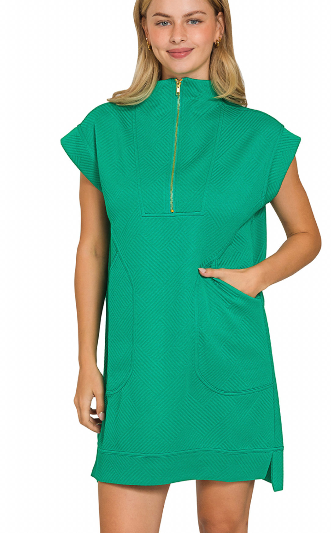 The Bree Dress Green