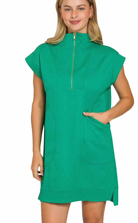 The Bree Dress Green