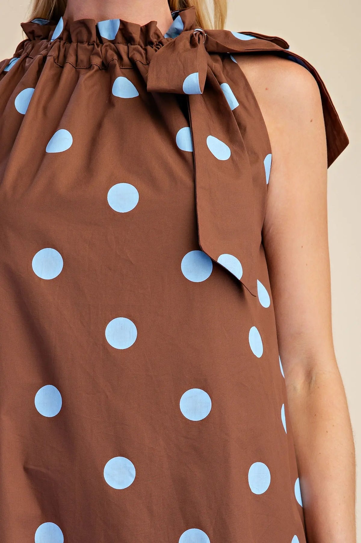 The Julia Dress Brown