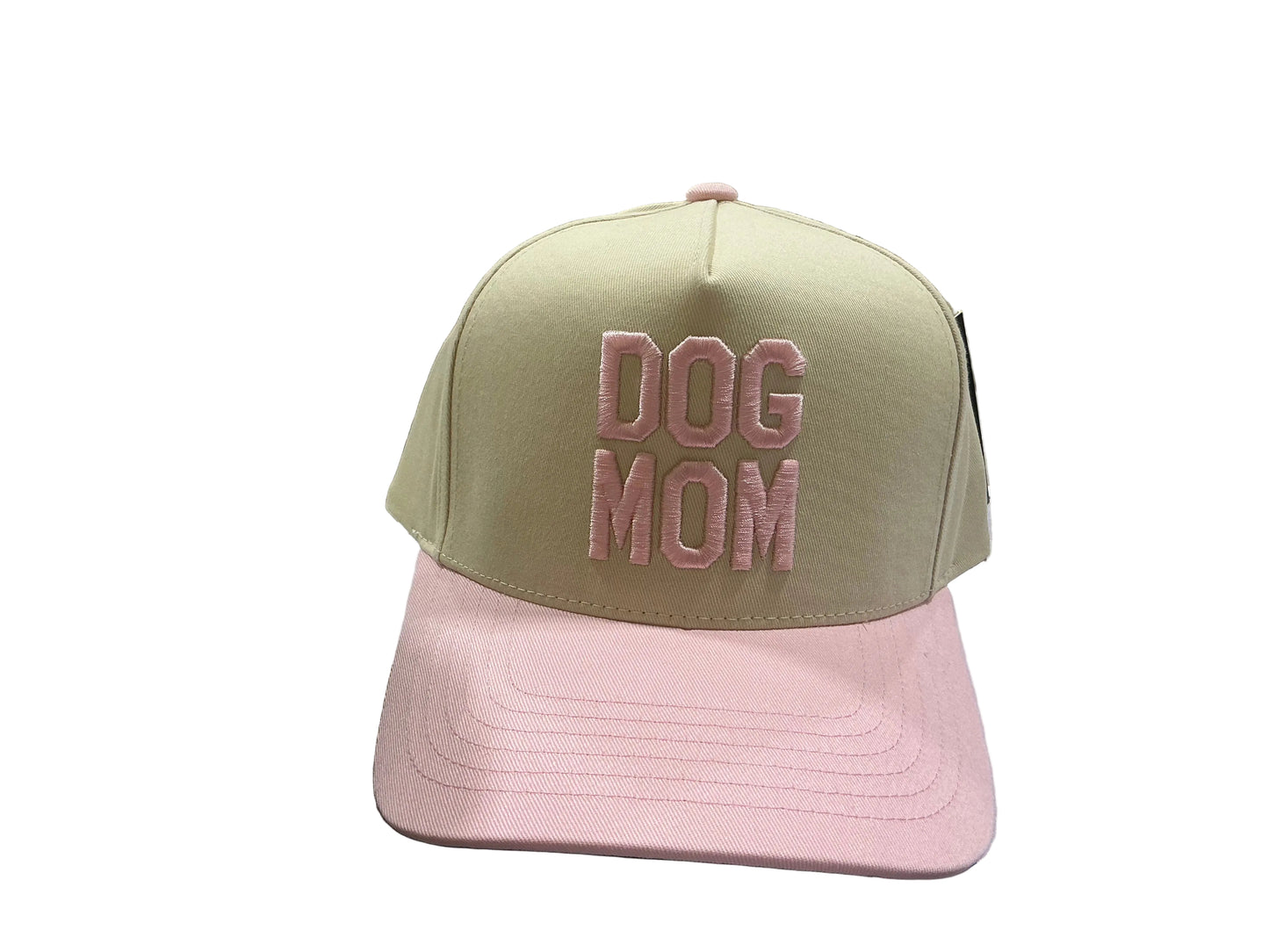 Dog Mom pink hat