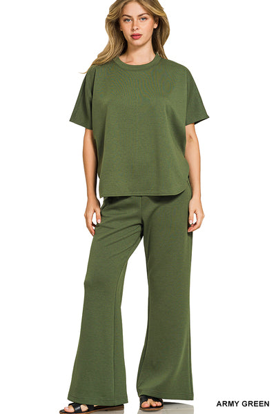 Taylor Pant Set Army Green