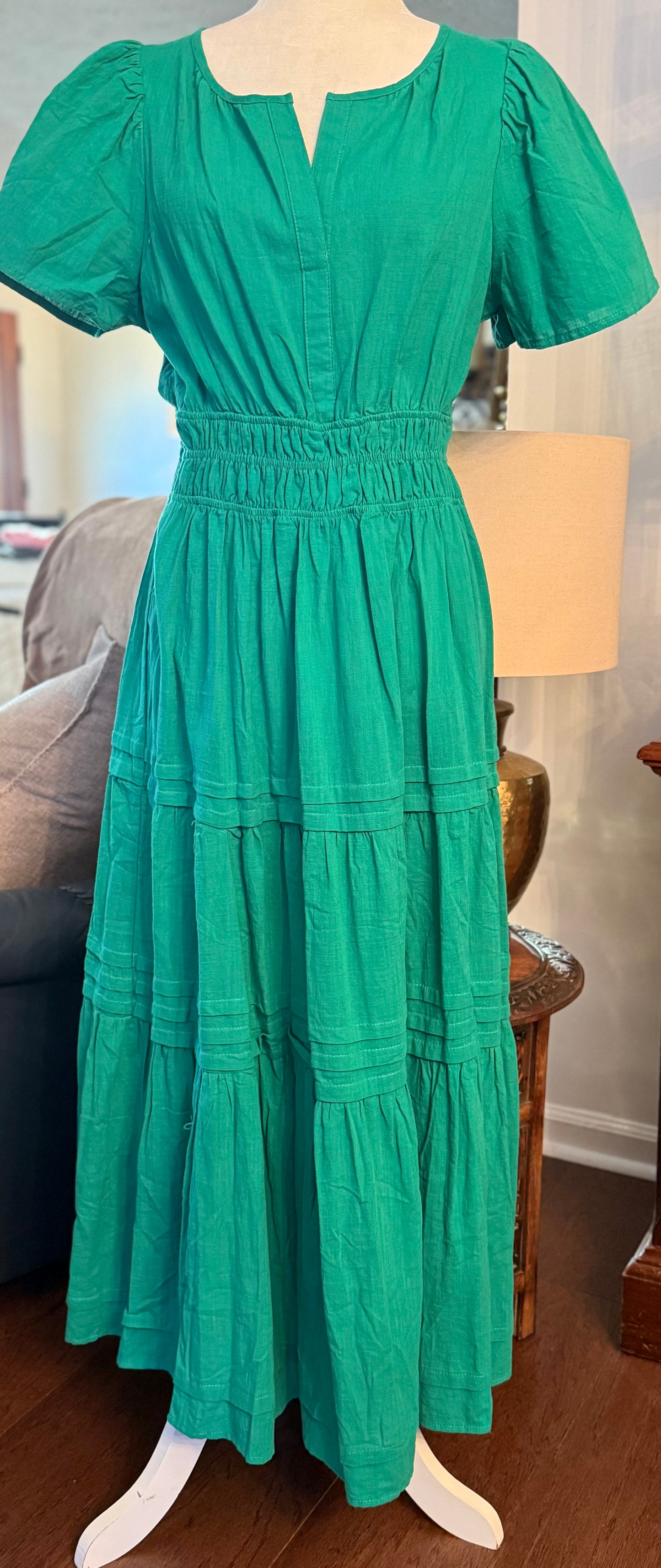 Jaded Green Dress