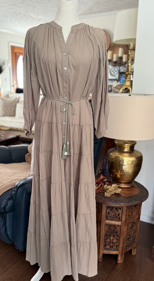 Button Down Maxi
