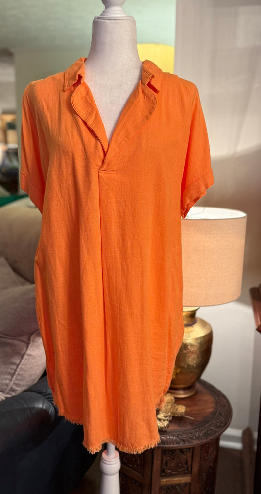 Casual Dress Orange