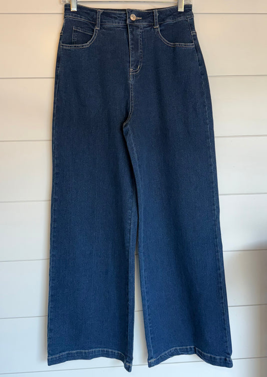Dark Denim Wide Leg